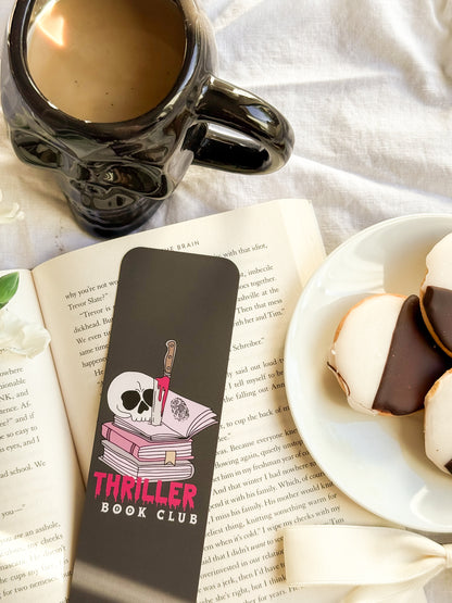 Thriller Book Club Bookmark