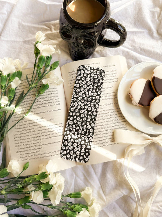 Dark Daisies Bookmark
