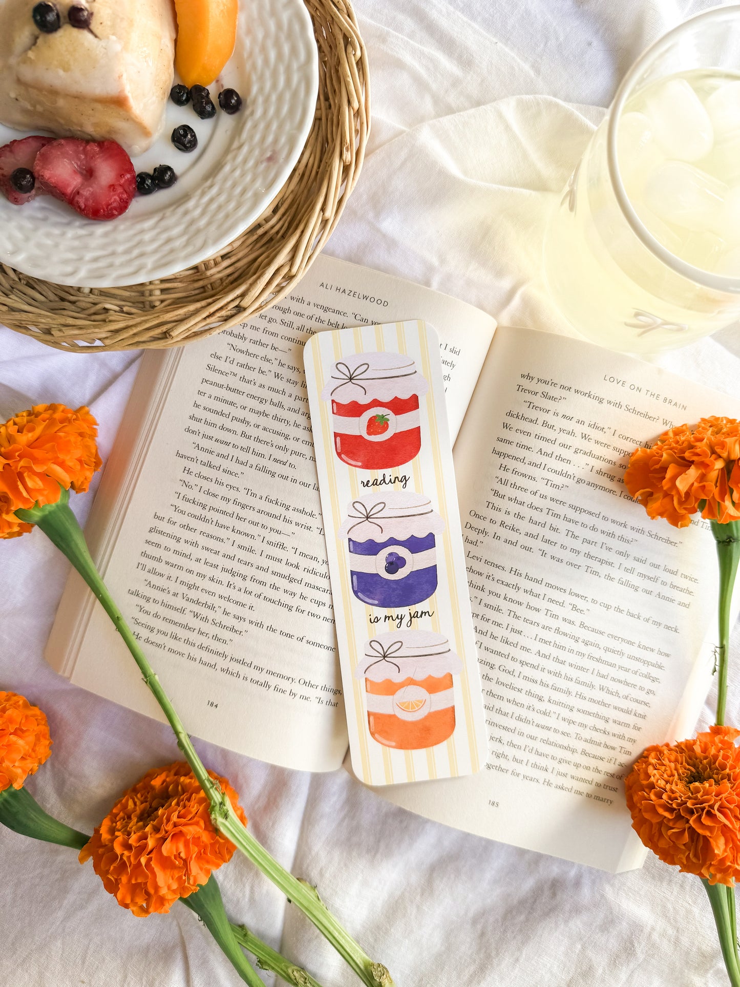 Reading is My Jam Bookmark