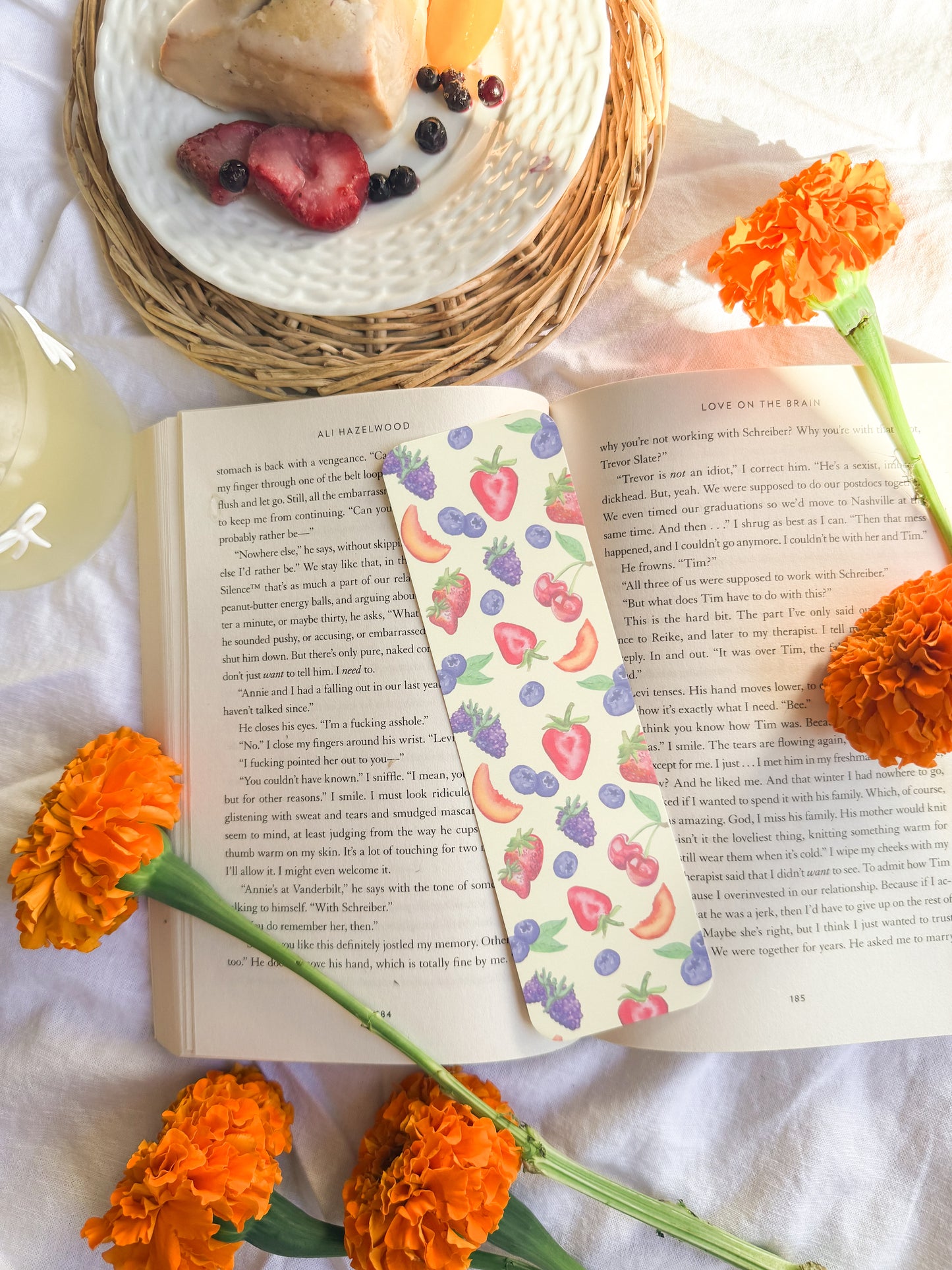 Summer Fruits Bookmark