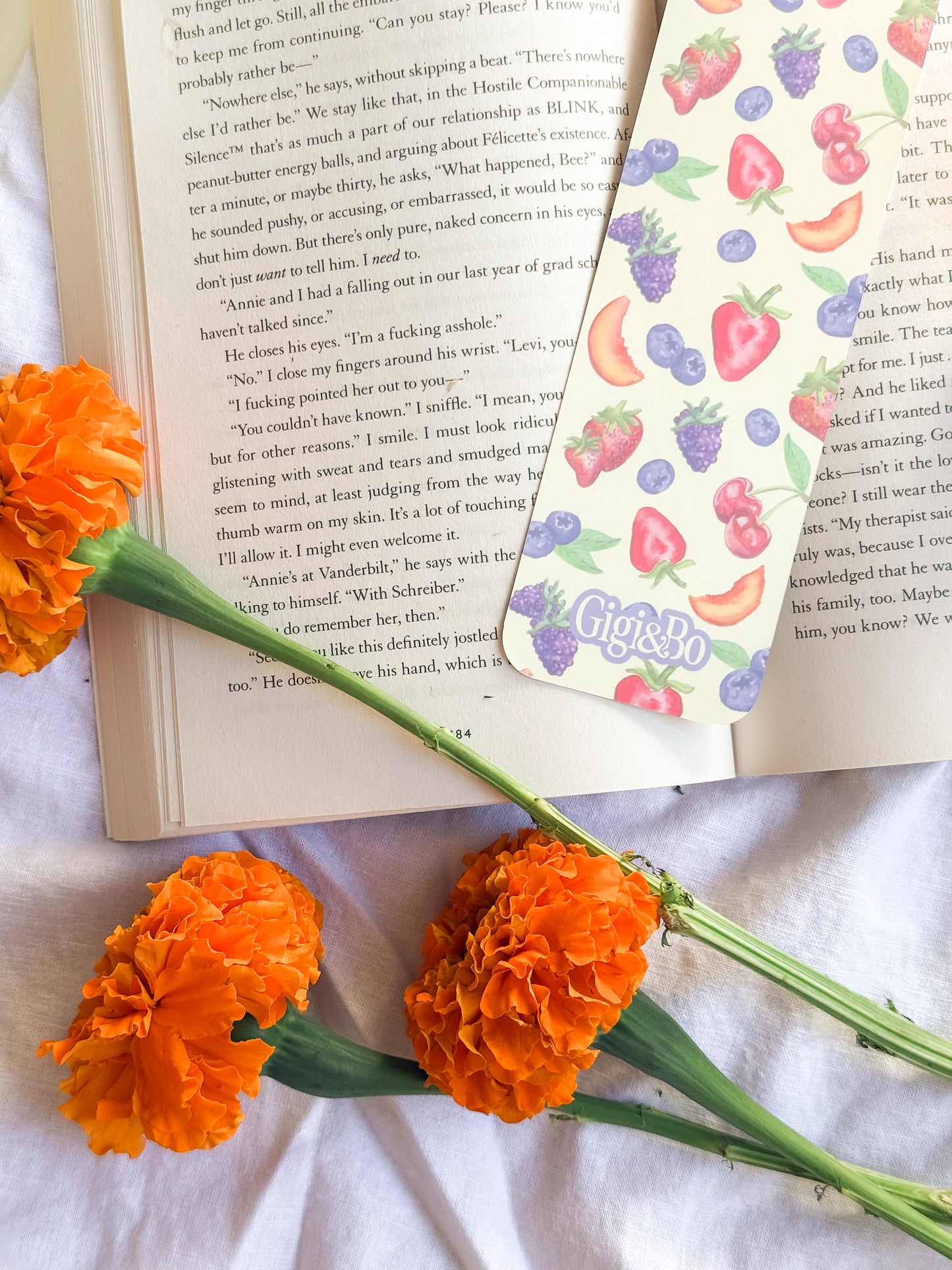 Summer Fruits Bookmark