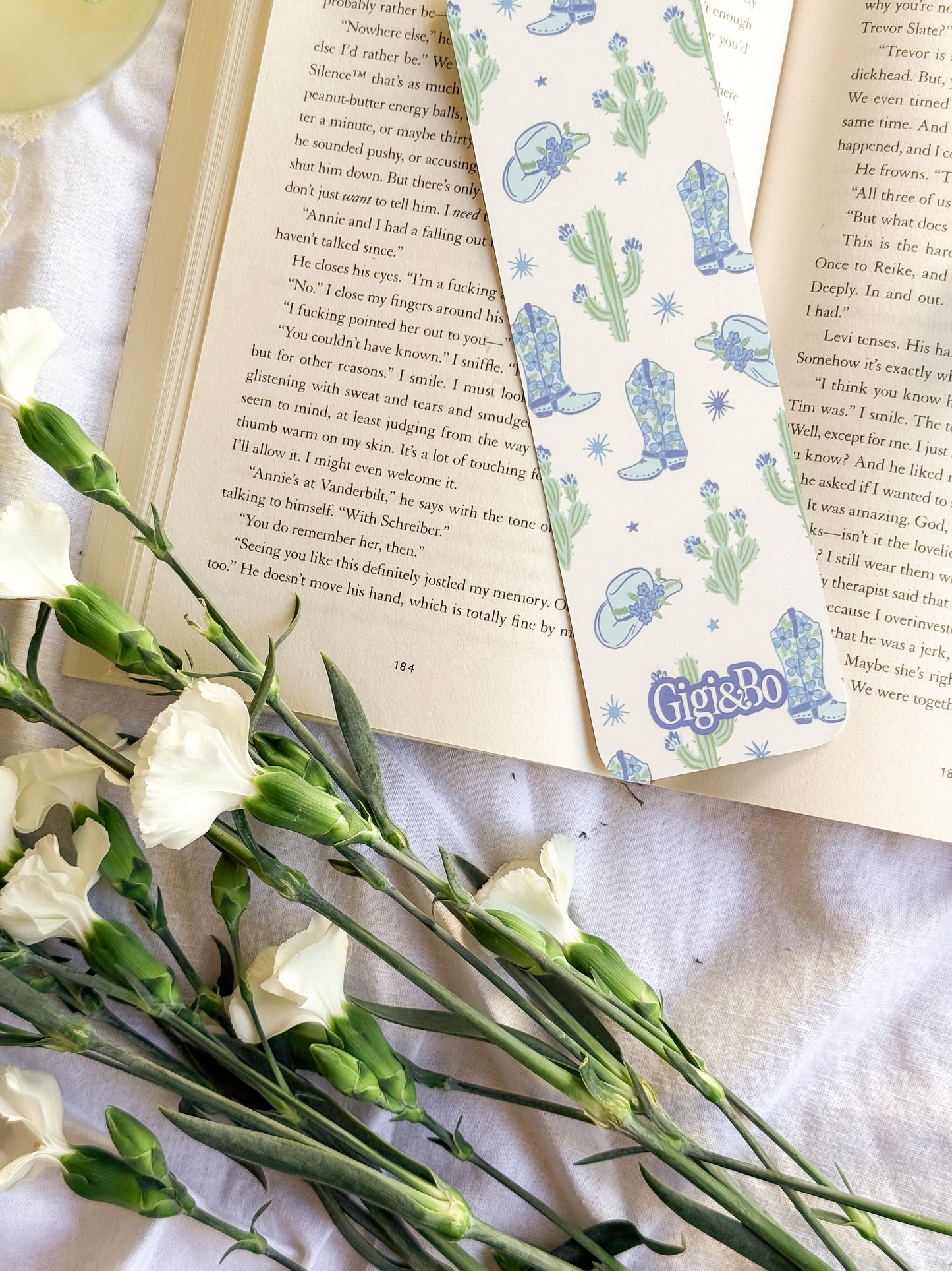 Cactus Blues Bookmark
