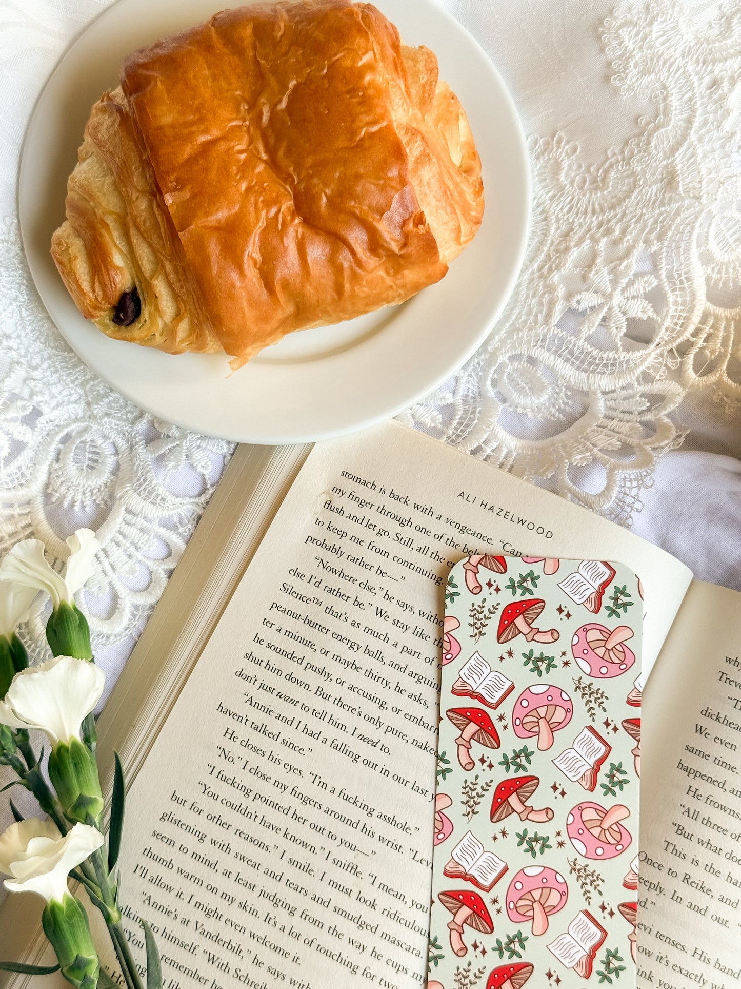 Cozy Mushrooms Bookmark