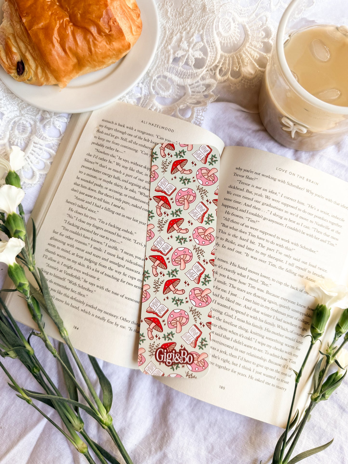 Cozy Mushrooms Bookmark