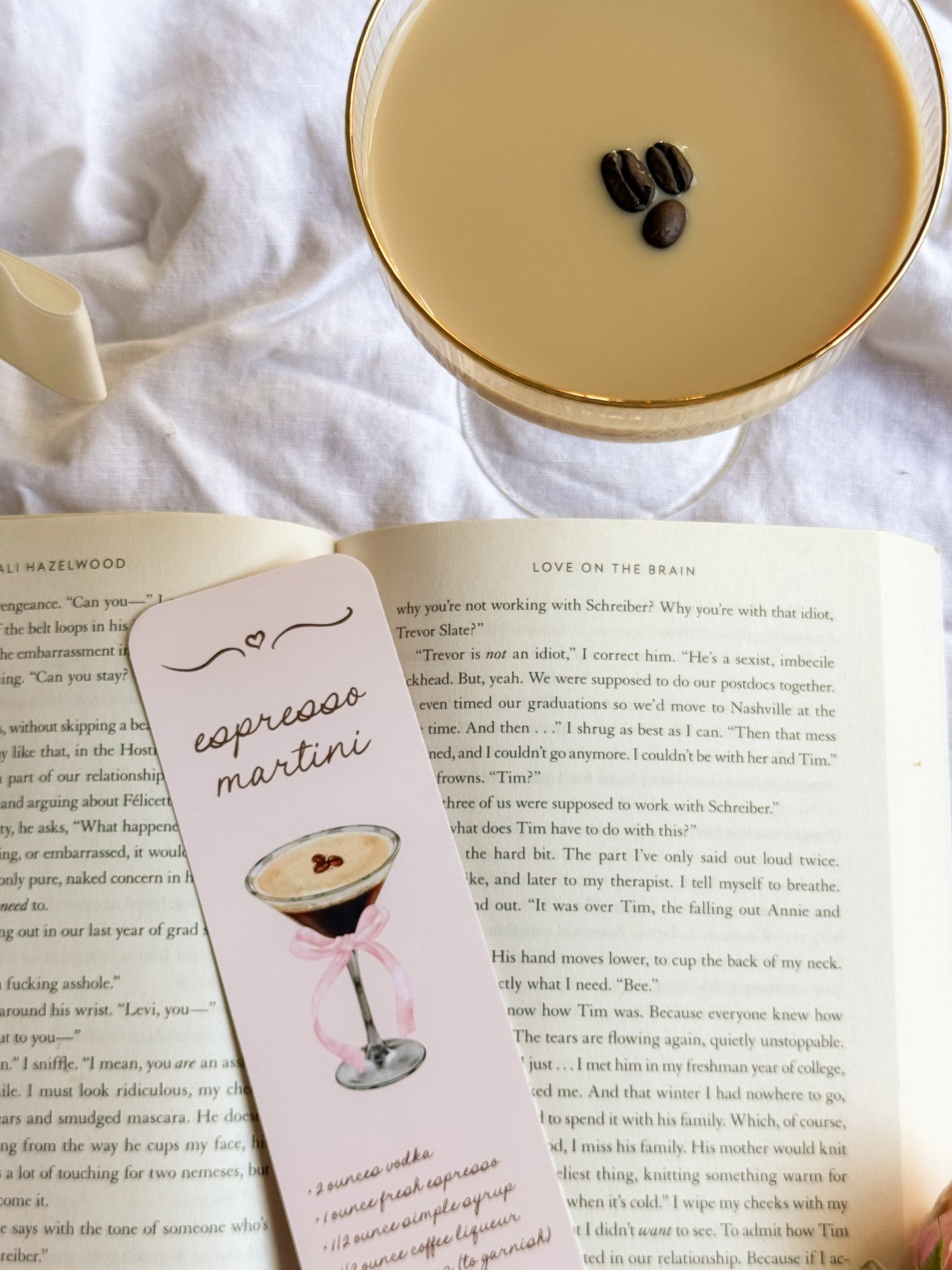 Espresso Martini Bookmark