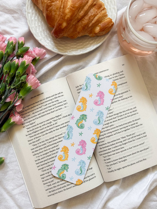 Seaside Seahorses Bookmark