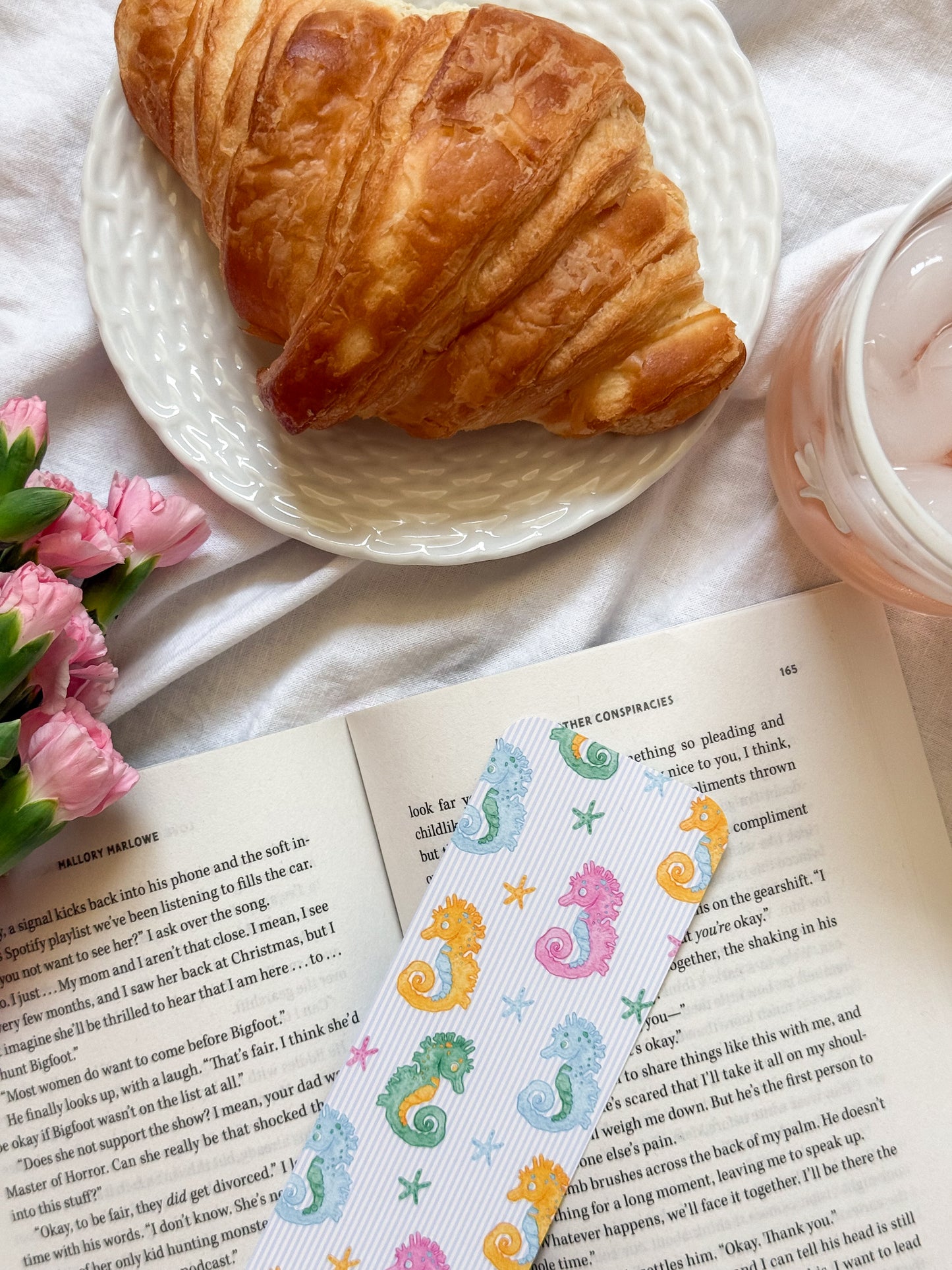 Seaside Seahorses Bookmark