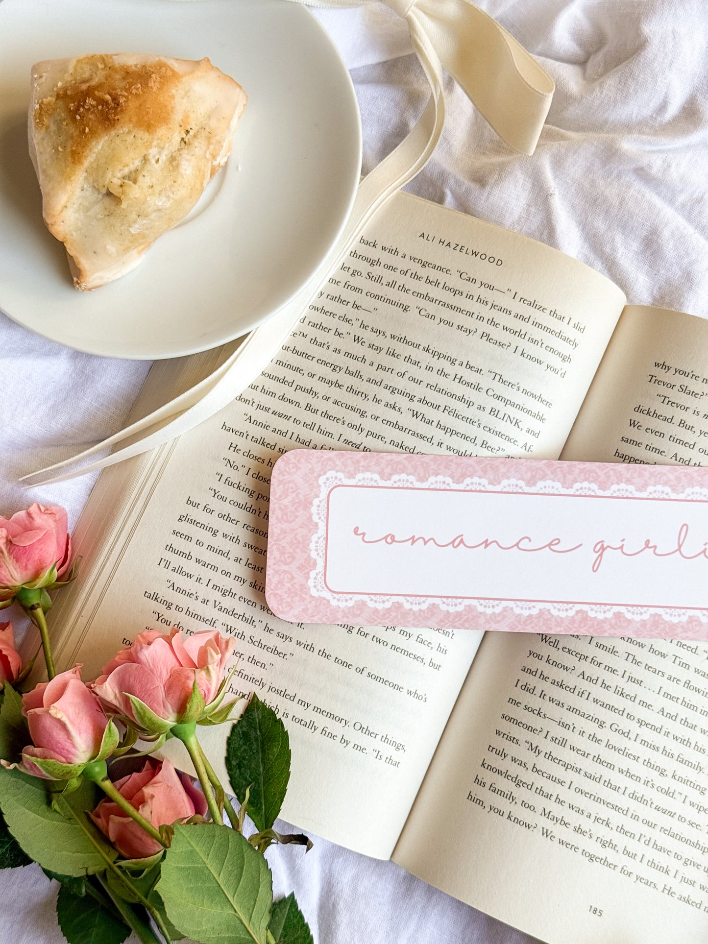 Romance Girlie Bookmark