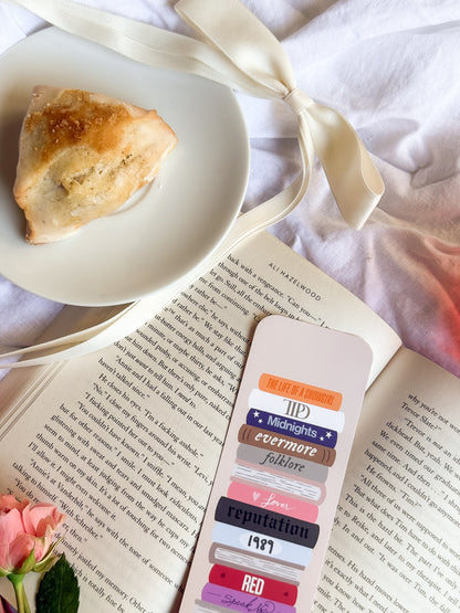 Eras Book Stack Bookmark