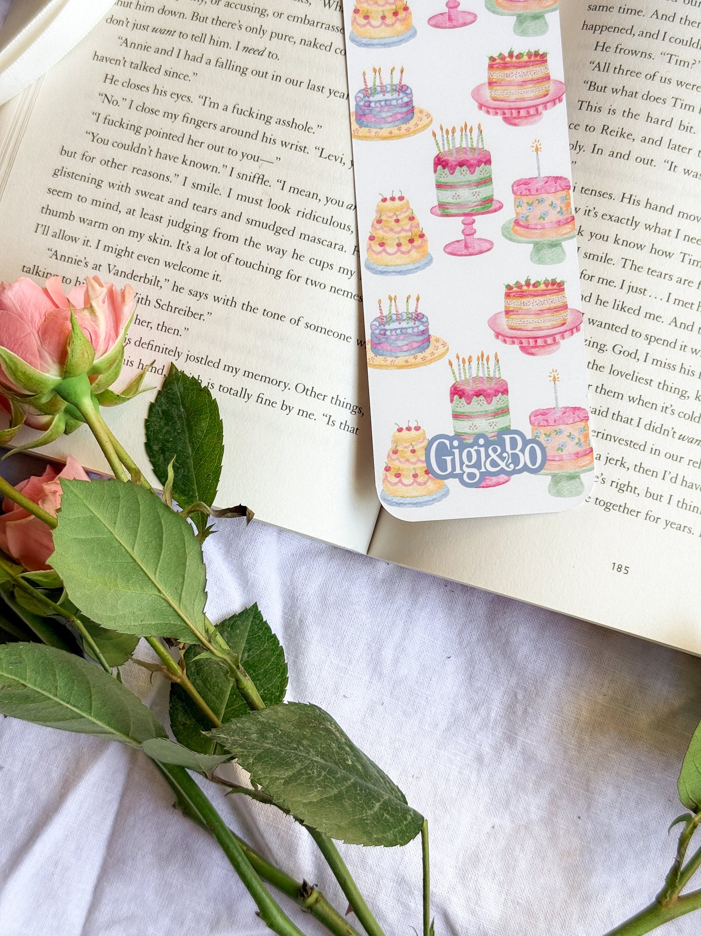 Happy Birthday Bookmark