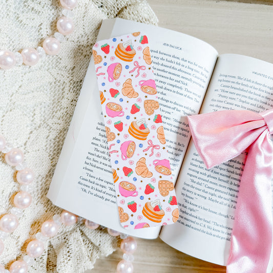 Coquette Breakfast Bookmark