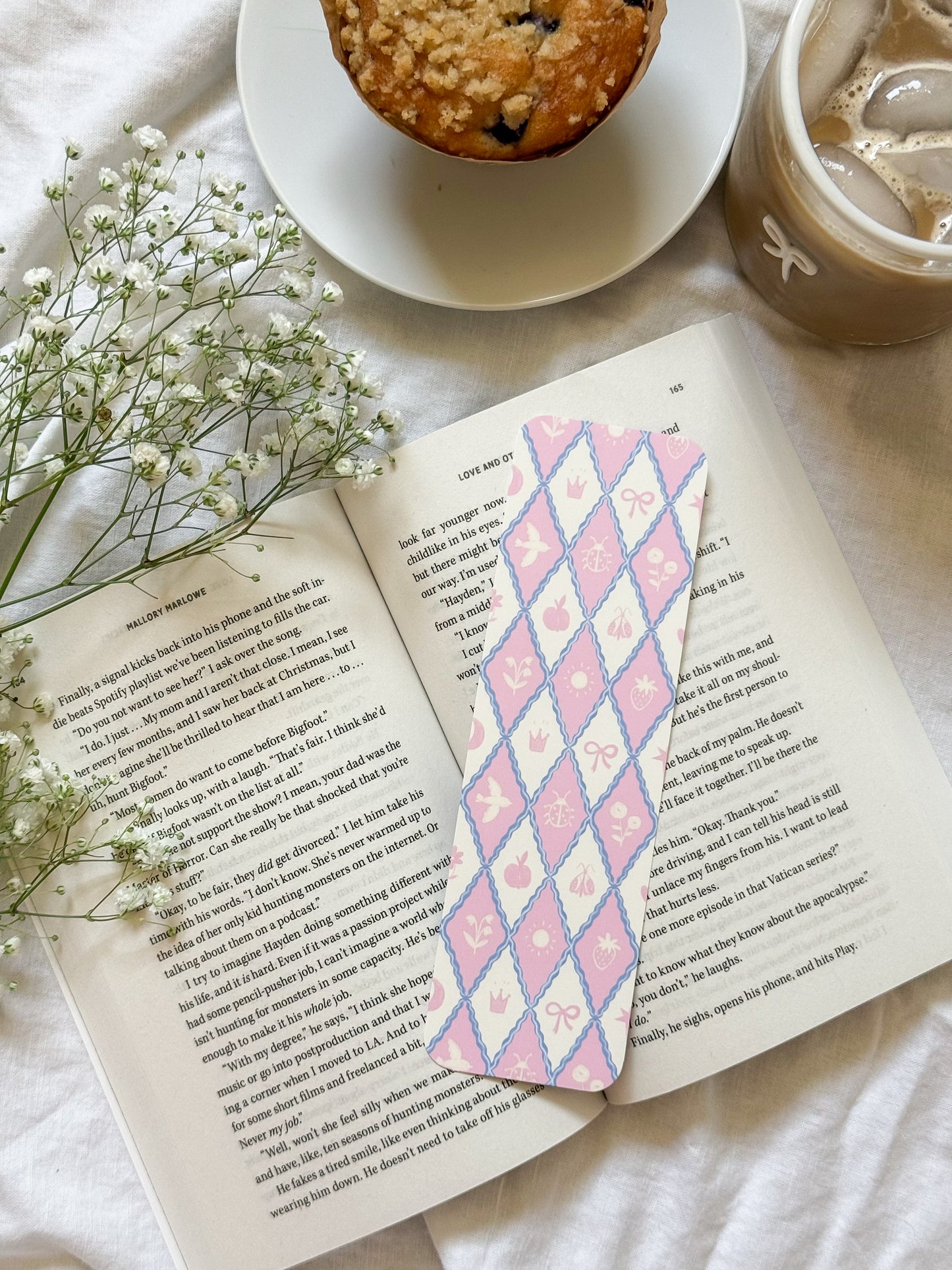 Coquette Trellis Bookmark
