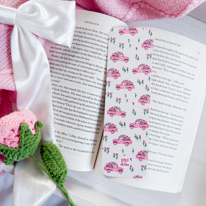 Flower Delivery Bookmark