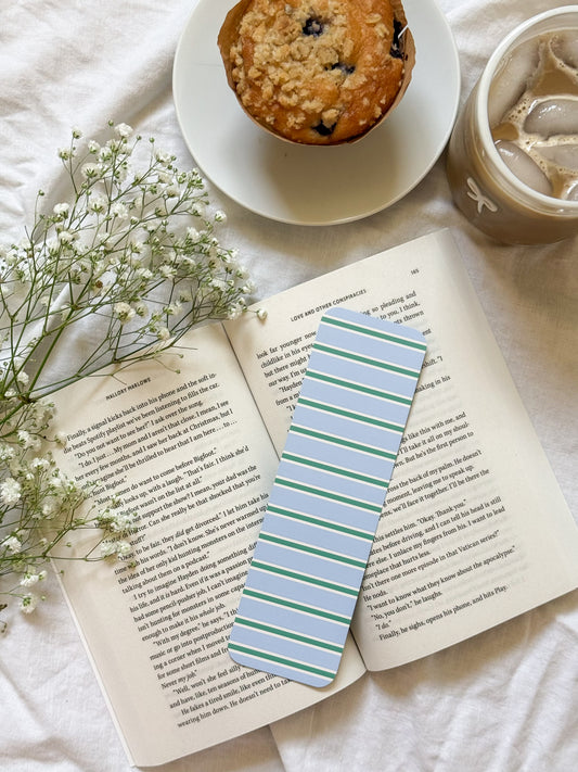 Harbor Stripe Bookmark