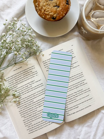 Harbor Stripe Bookmark