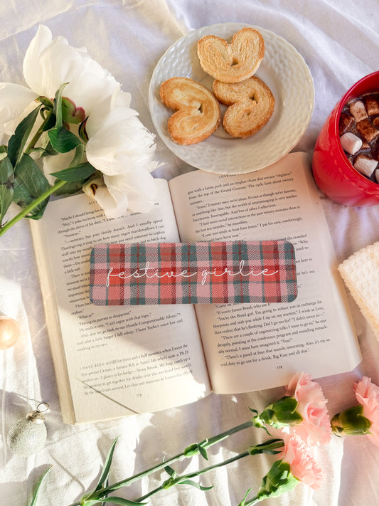 Festive Girlie Bookmark