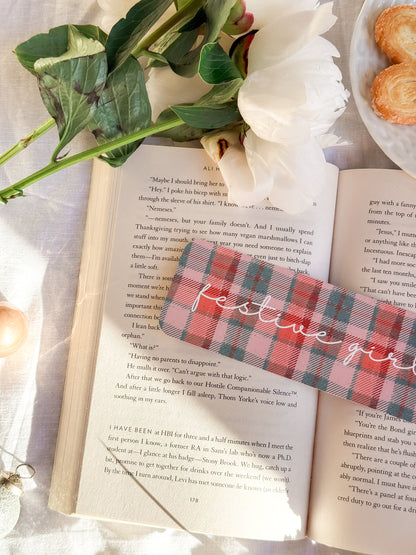 Festive Girlie Bookmark