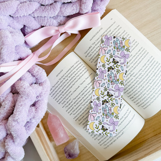 Coquette Crystals Bookmark