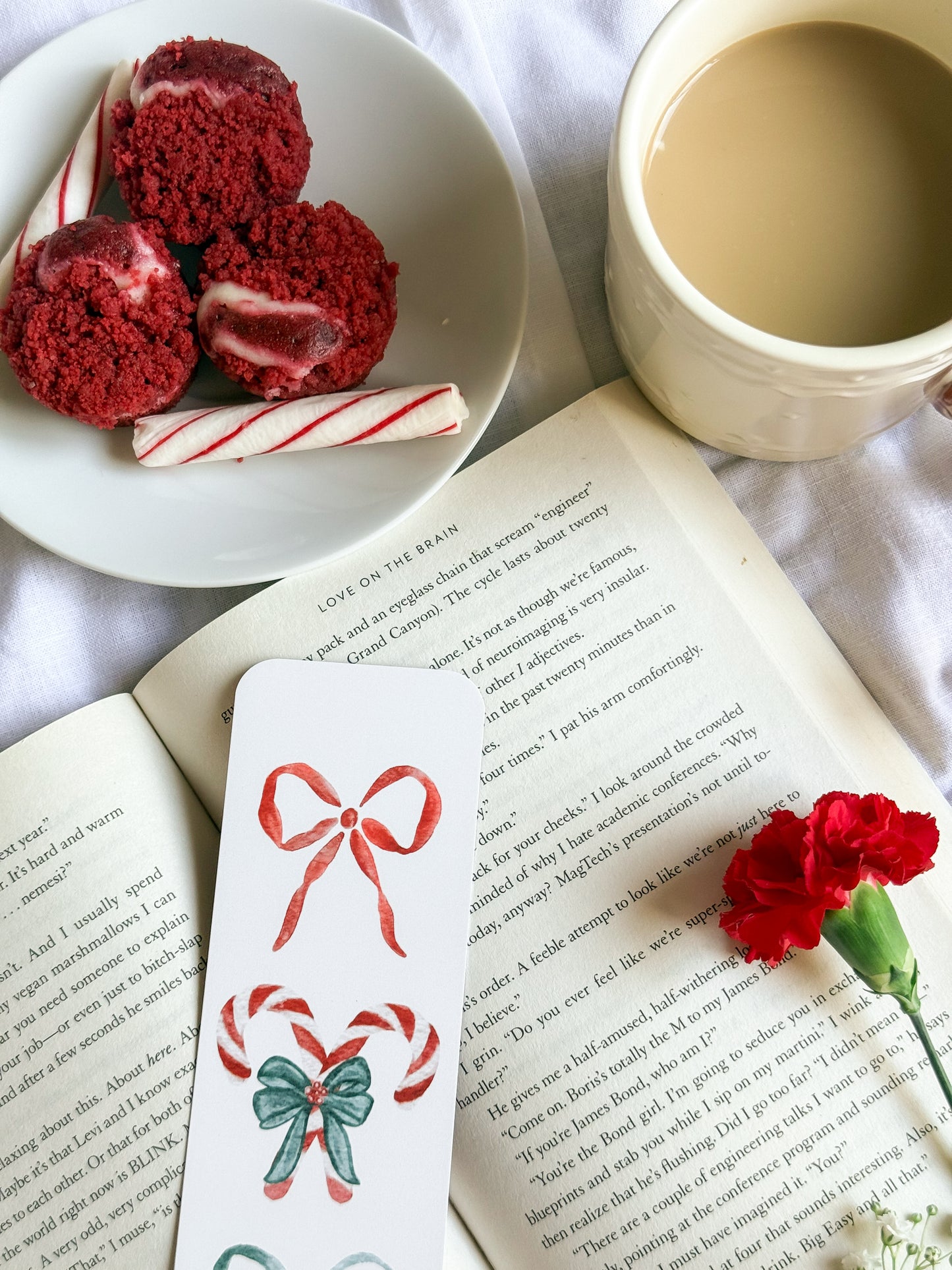 Candy Cane Lane Bookmark