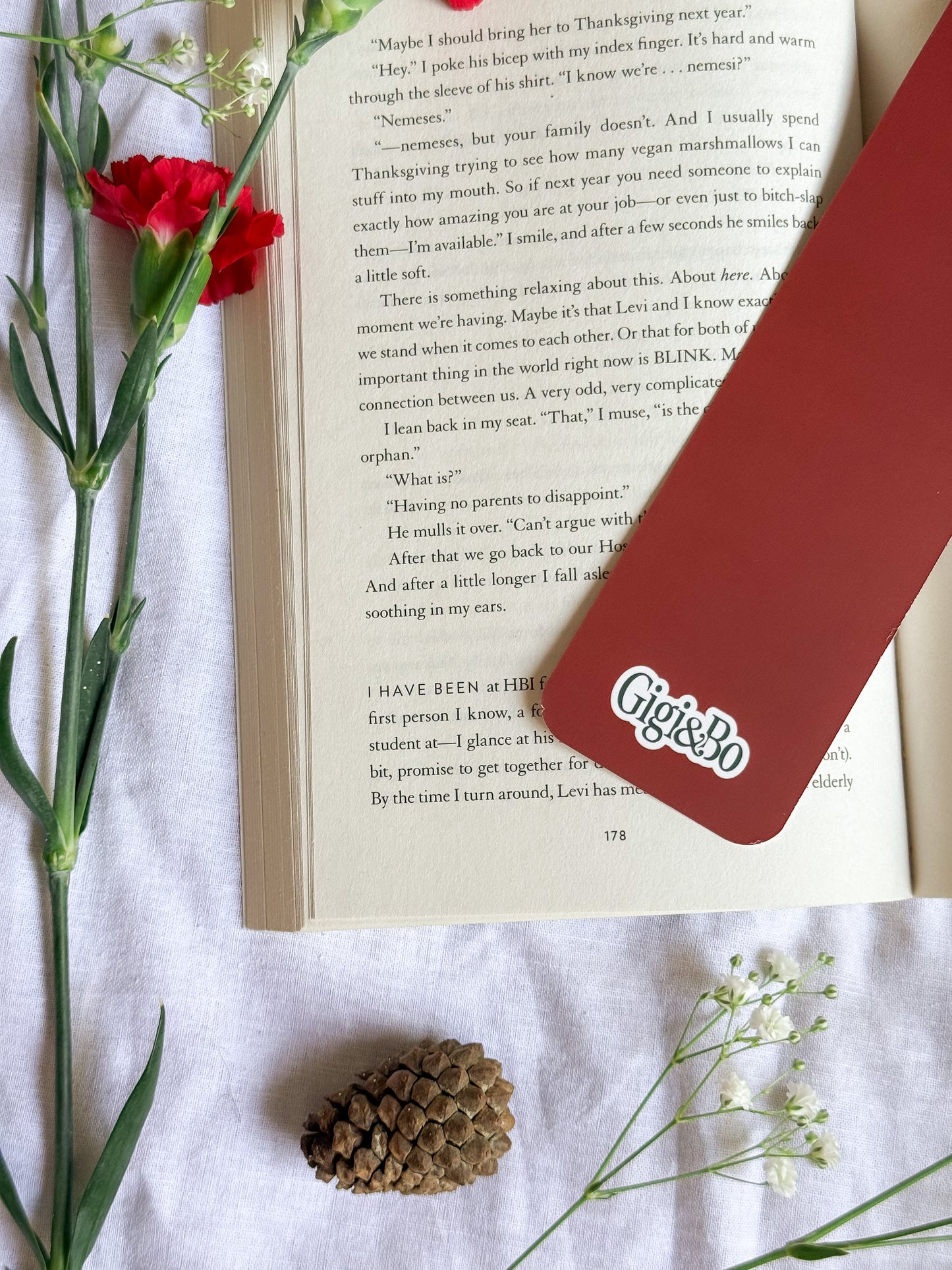 Candy Cane Lane Bookmark