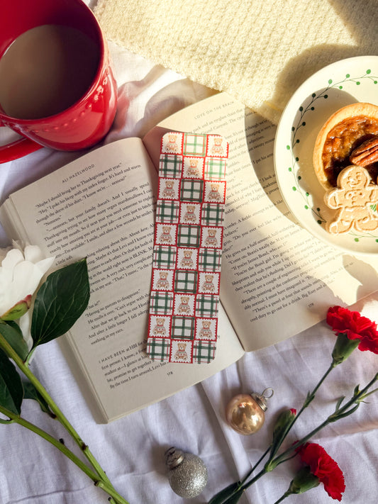 Bear-y Merry Bookmark
