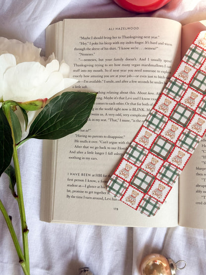 Bear-y Merry Bookmark