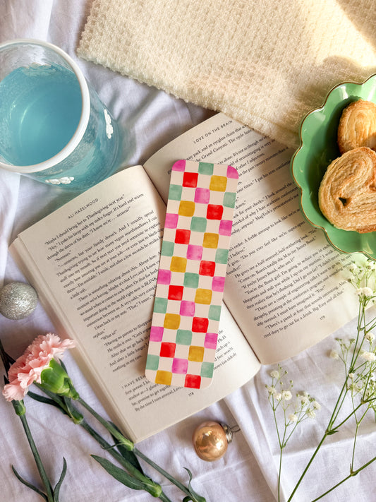 Watercolor Noel Bookmark