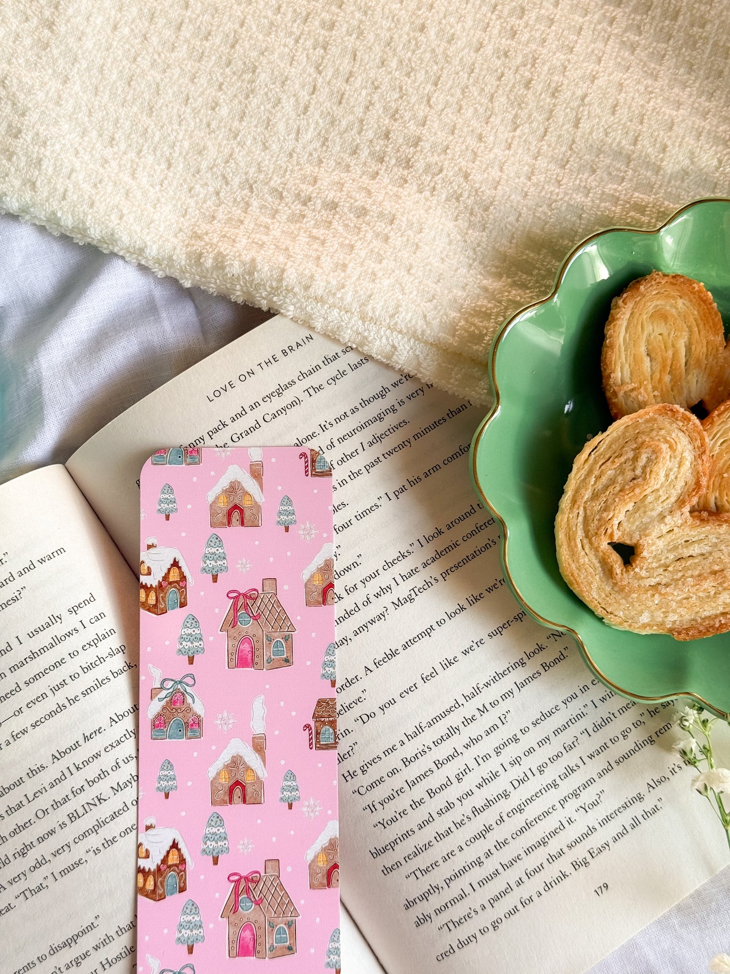 Sugarplum Village Bookmark