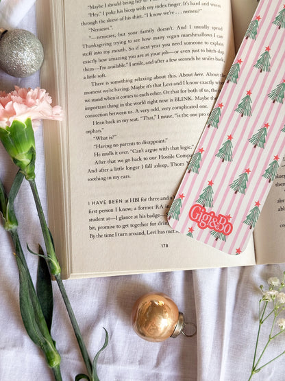 Pink Pines Bookmark