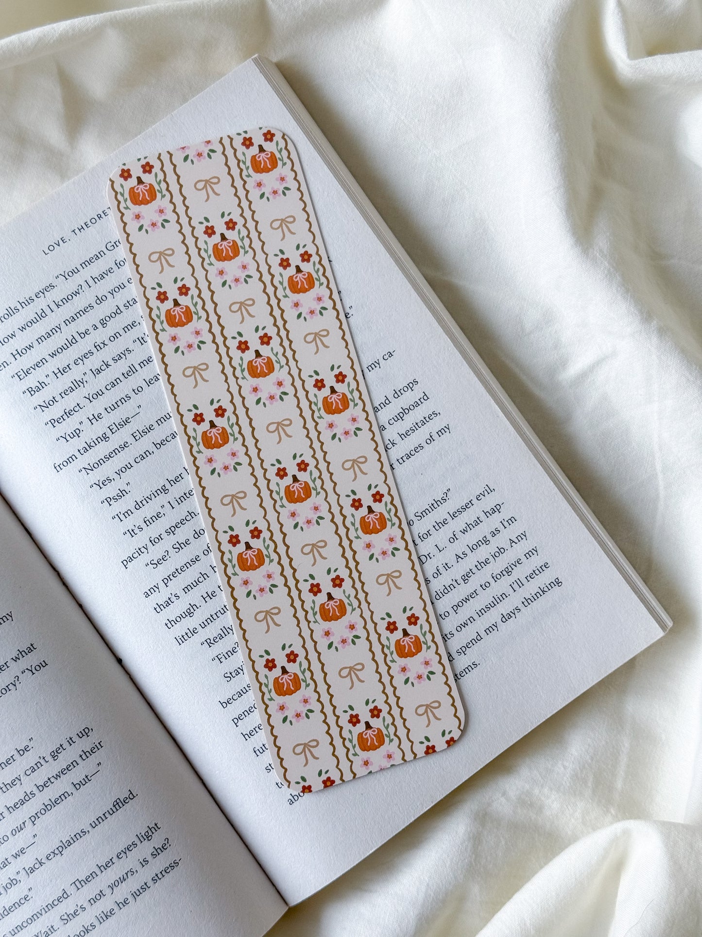 Darling Pumpkin Bookmark