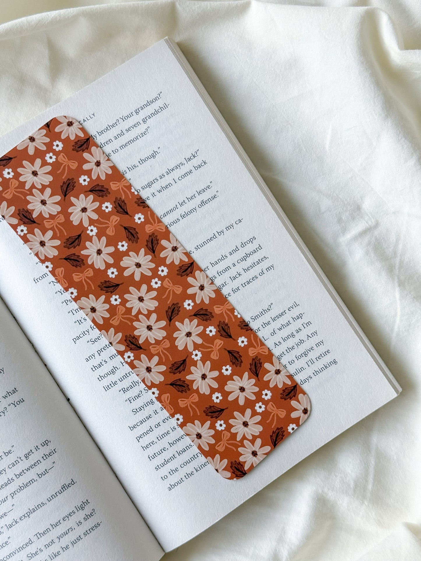 September Daisies Bookmark