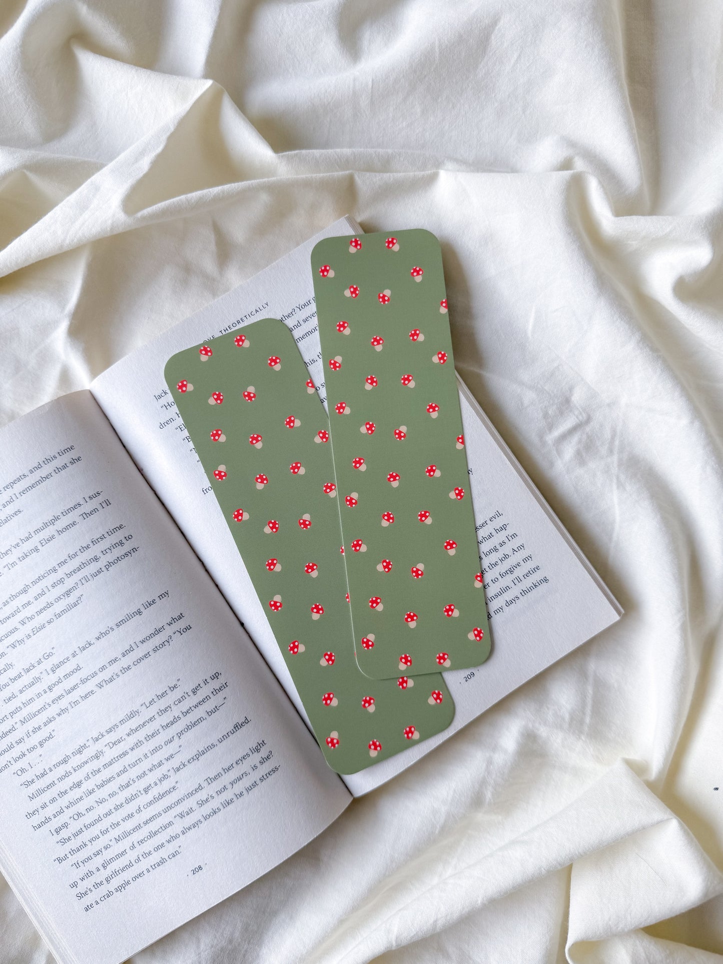 Tiny Toadstools Bookmark