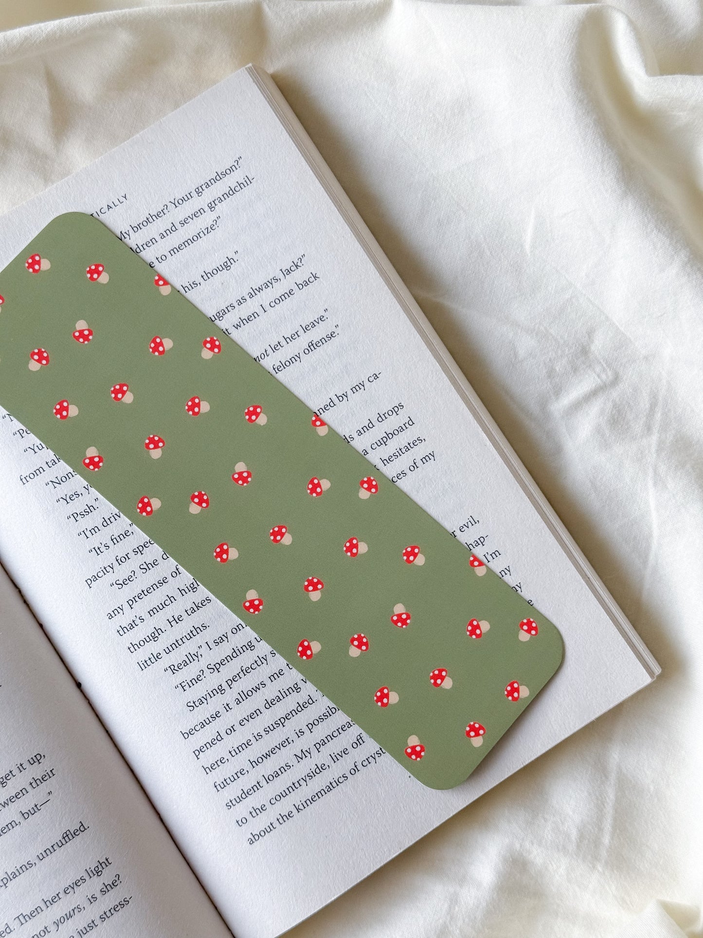 Tiny Toadstools Bookmark