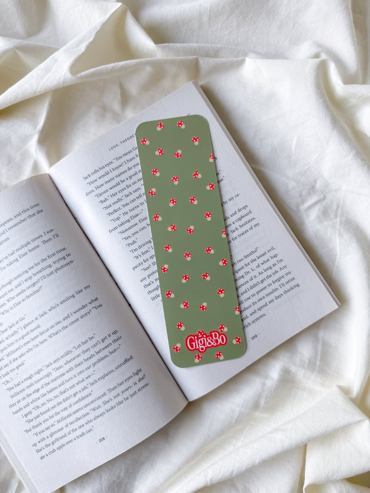Tiny Toadstools Bookmark