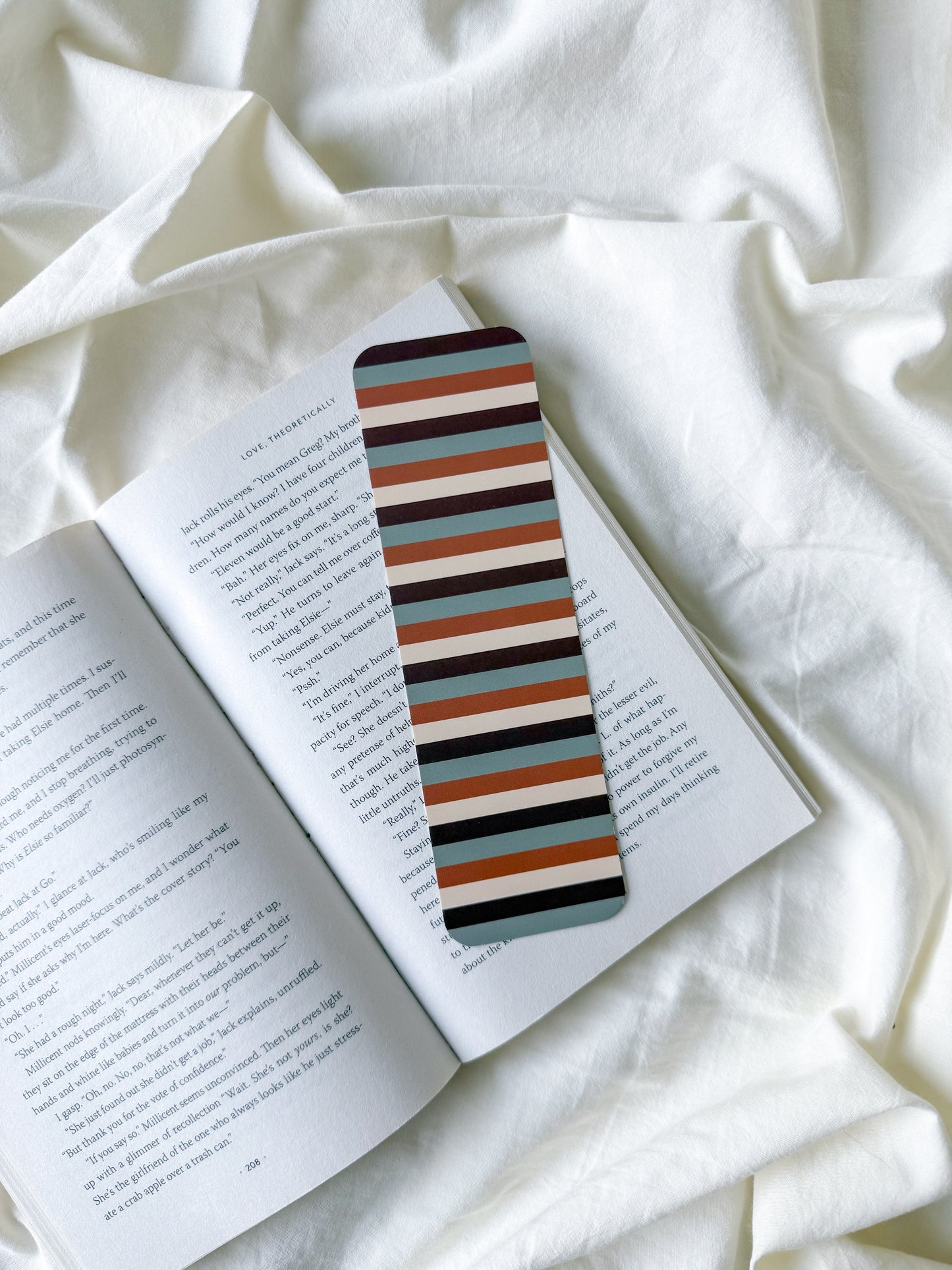 Fall in Line Bookmark