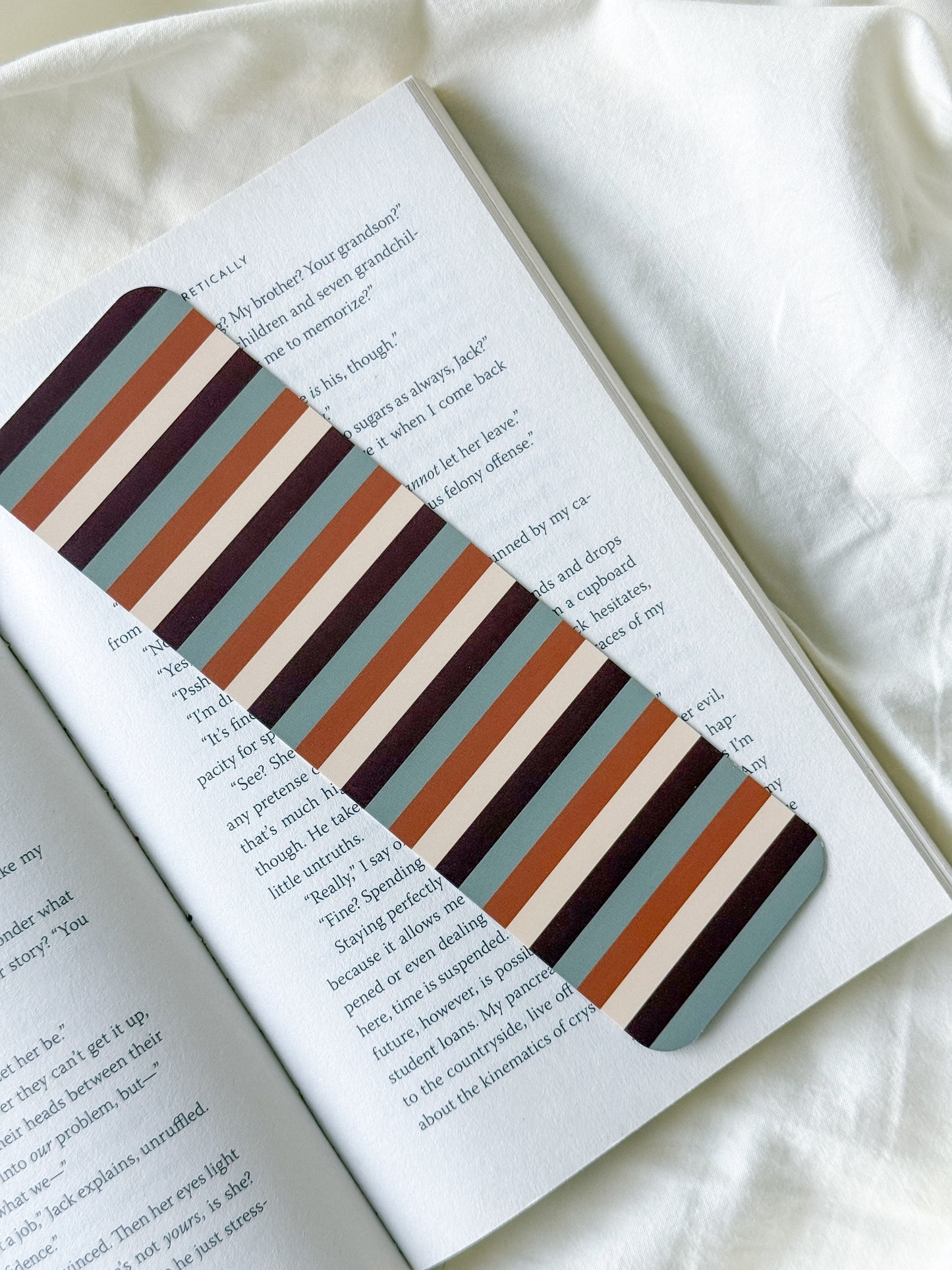 Fall in Line Bookmark