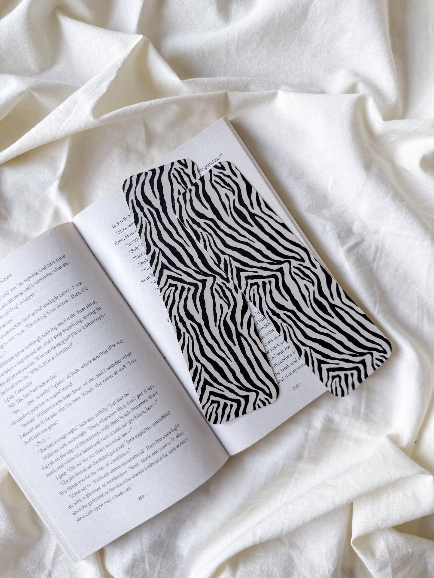 Zebra Lounge Bookmark