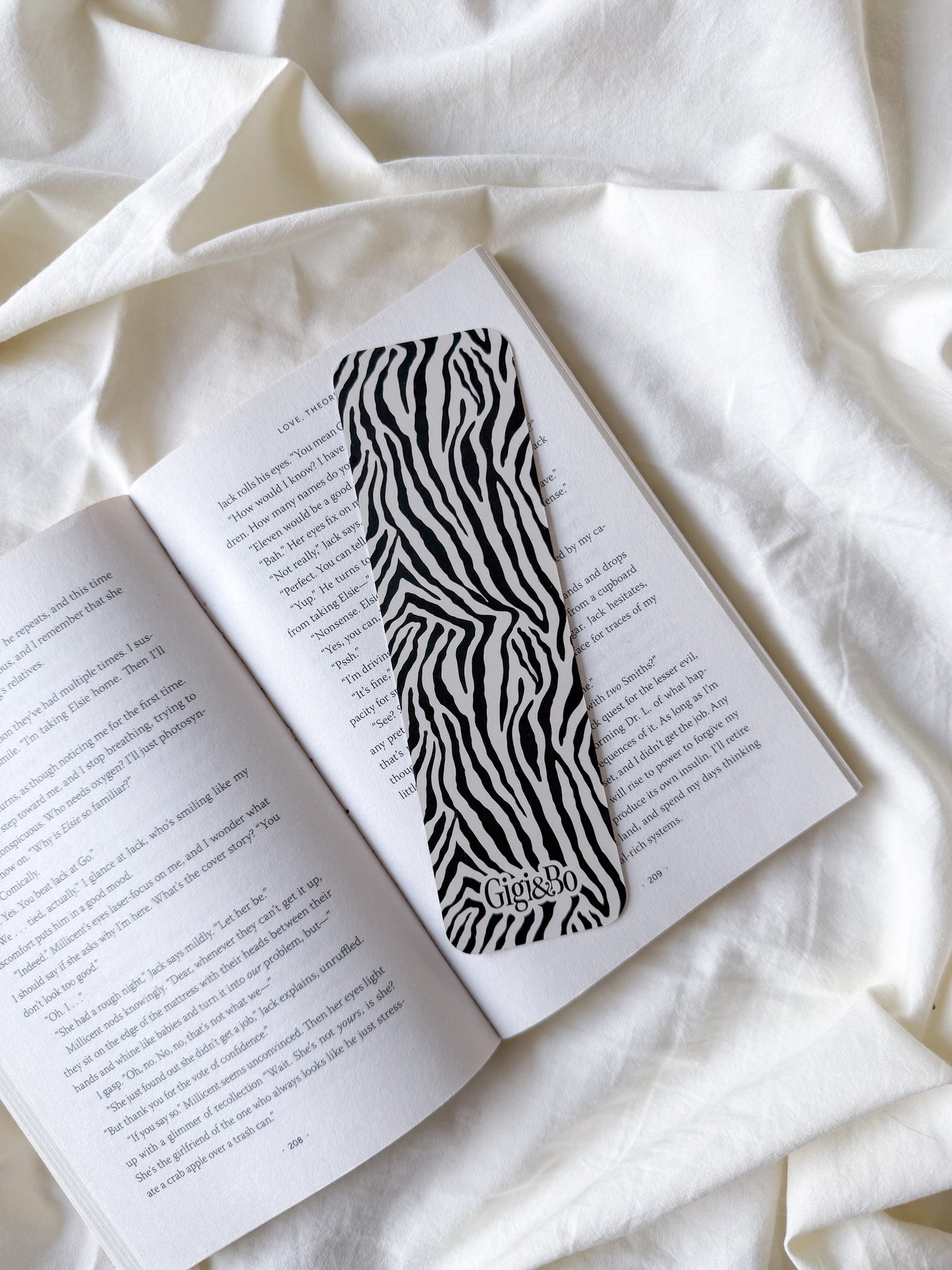 Zebra Lounge Bookmark
