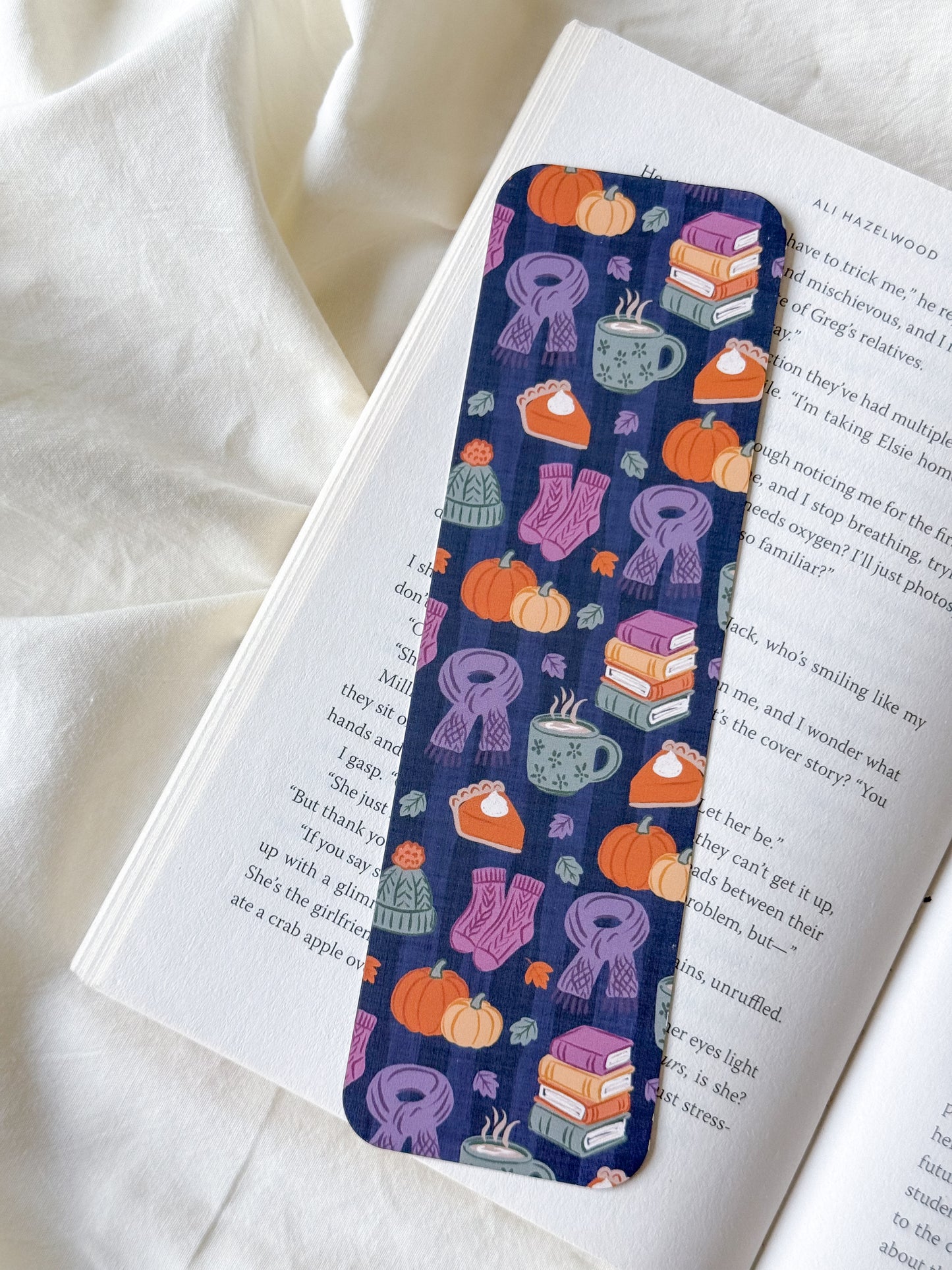 October Chill Bookmark