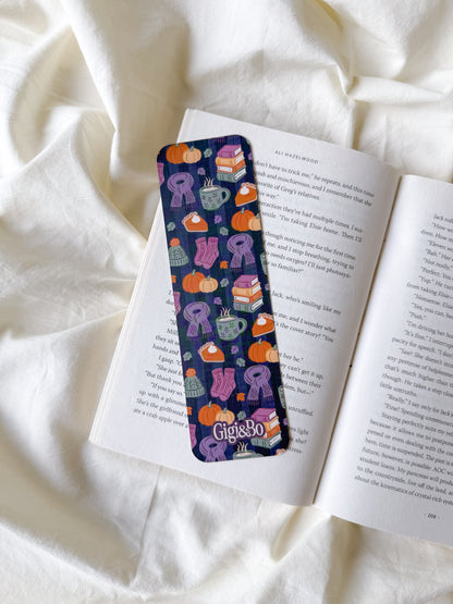 October Chill Bookmark