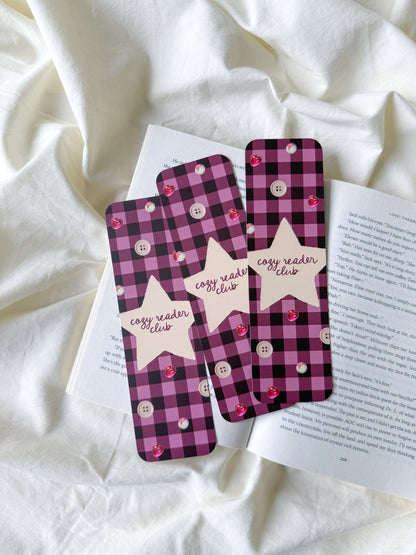 Cozy Reader Club Bookmark