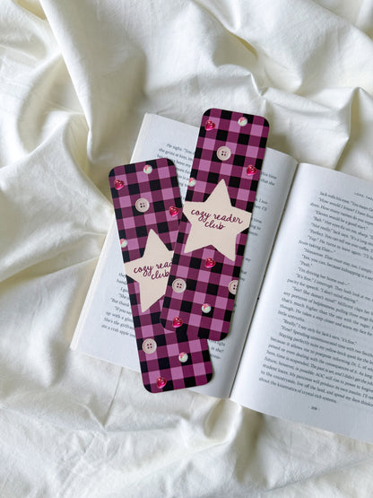 Cozy Reader Club Bookmark