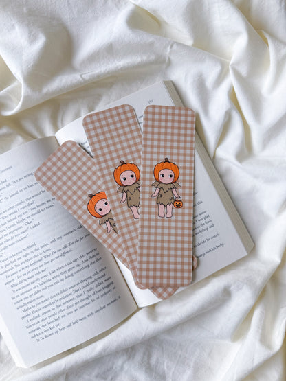 Pumpkin Angel Bookmark