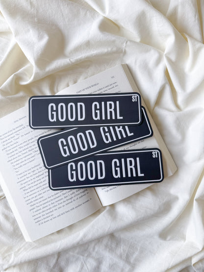 Good Girl Street Bookmark