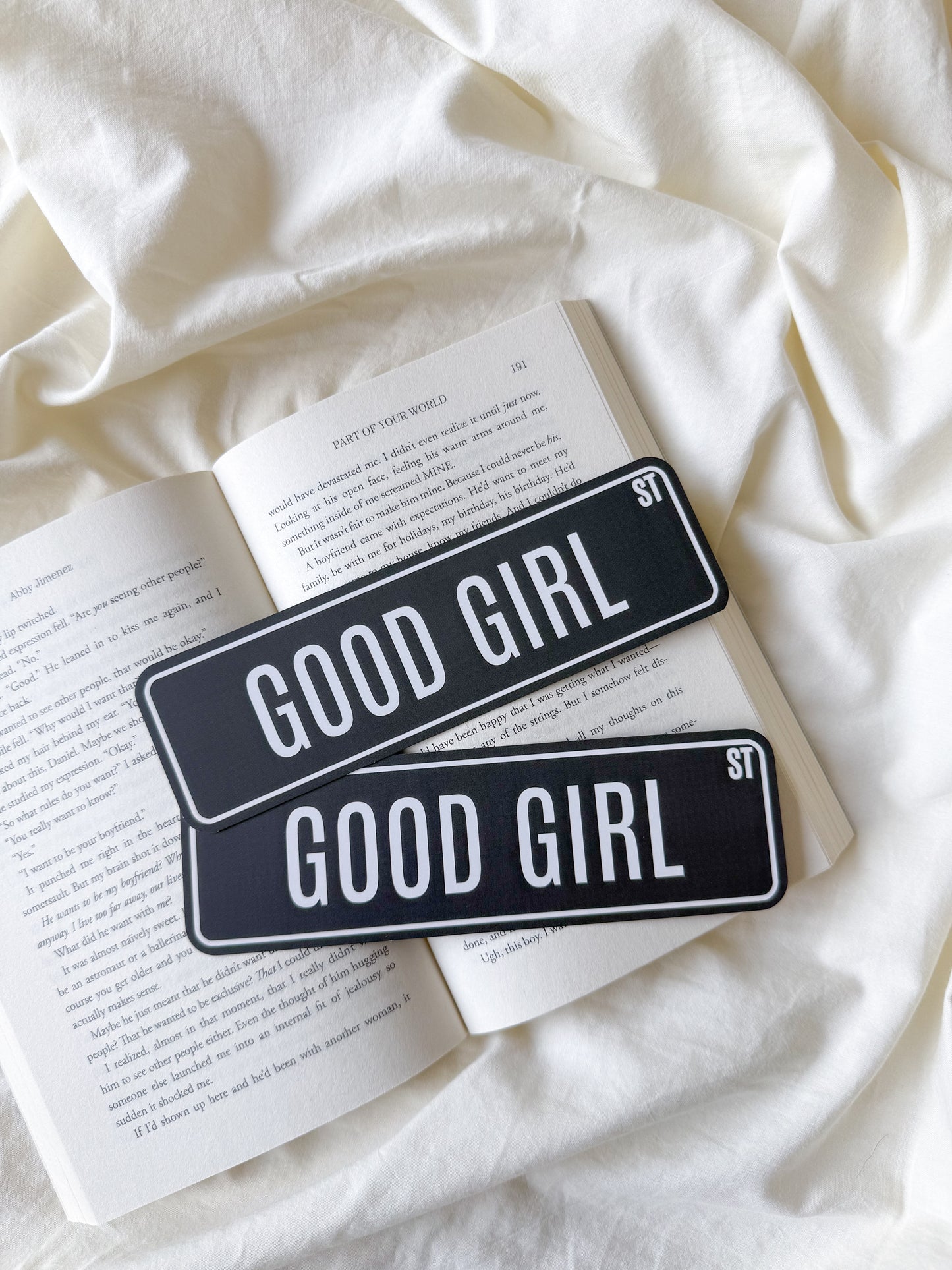 Good Girl Street Bookmark