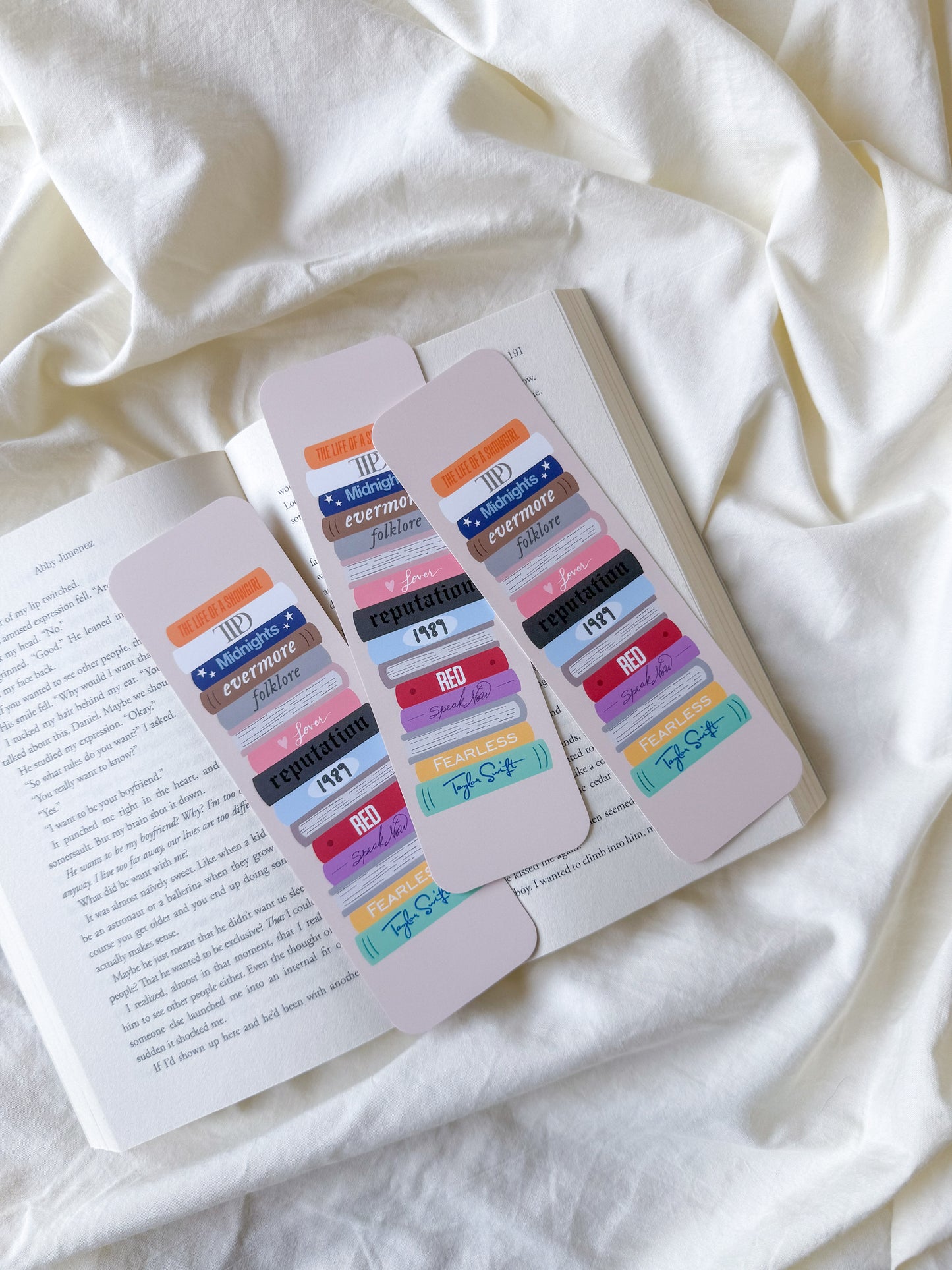 Eras Book Stack Bookmark