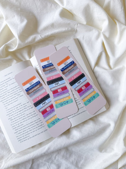 Eras Book Stack Bookmark