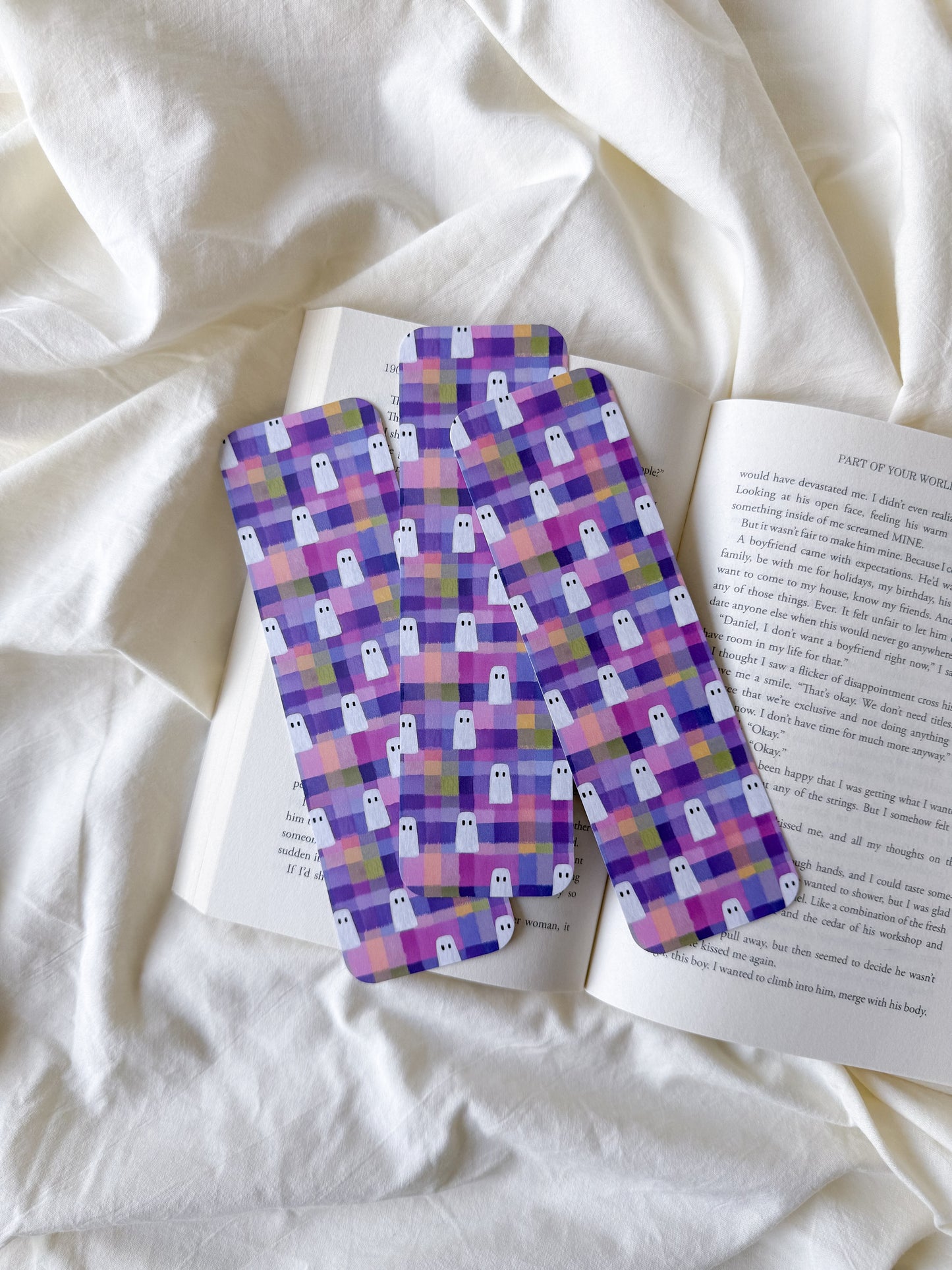 Patchwork Phantoms Bookmark