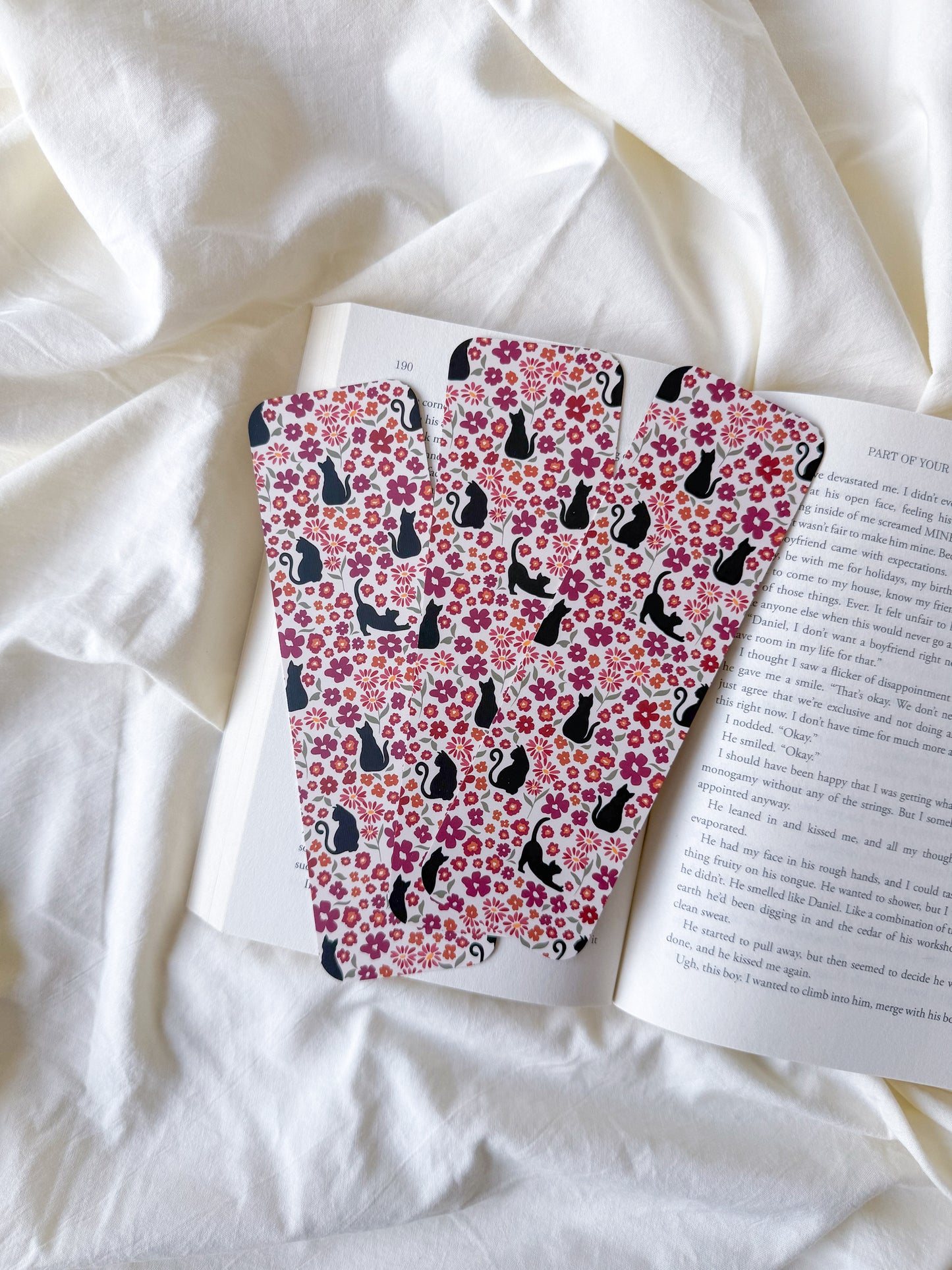 Floral Familiar Bookmark