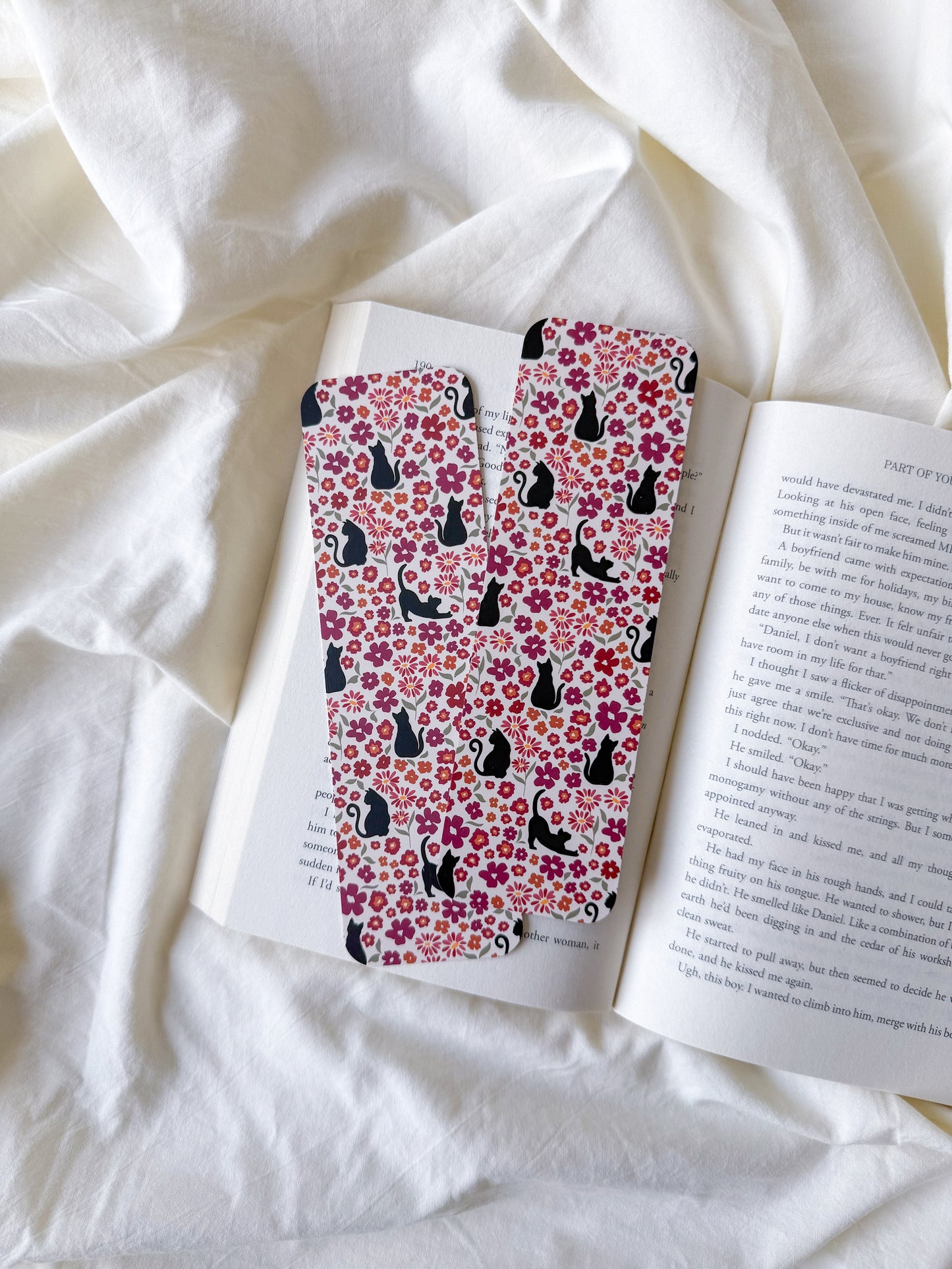 Floral Familiar Bookmark